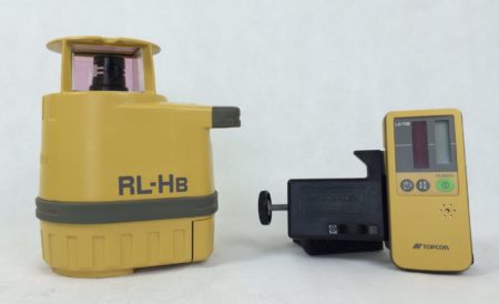 Topcon RL-HB Rotating Laser Level with Laser Receiver