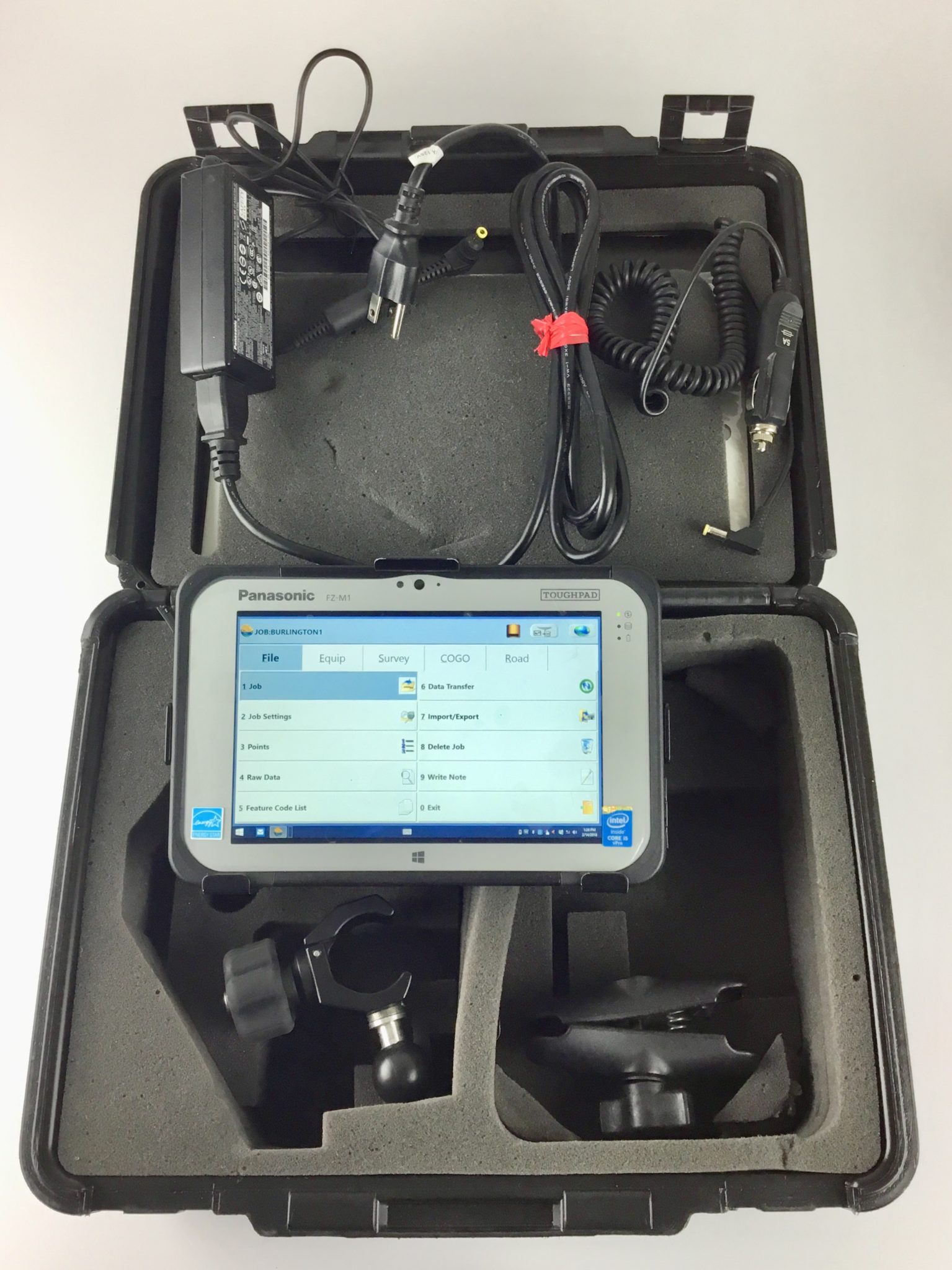 Topcon Hiper V GNSS Base and Rover Kit w/ Panasonic Toughpad SurvPC