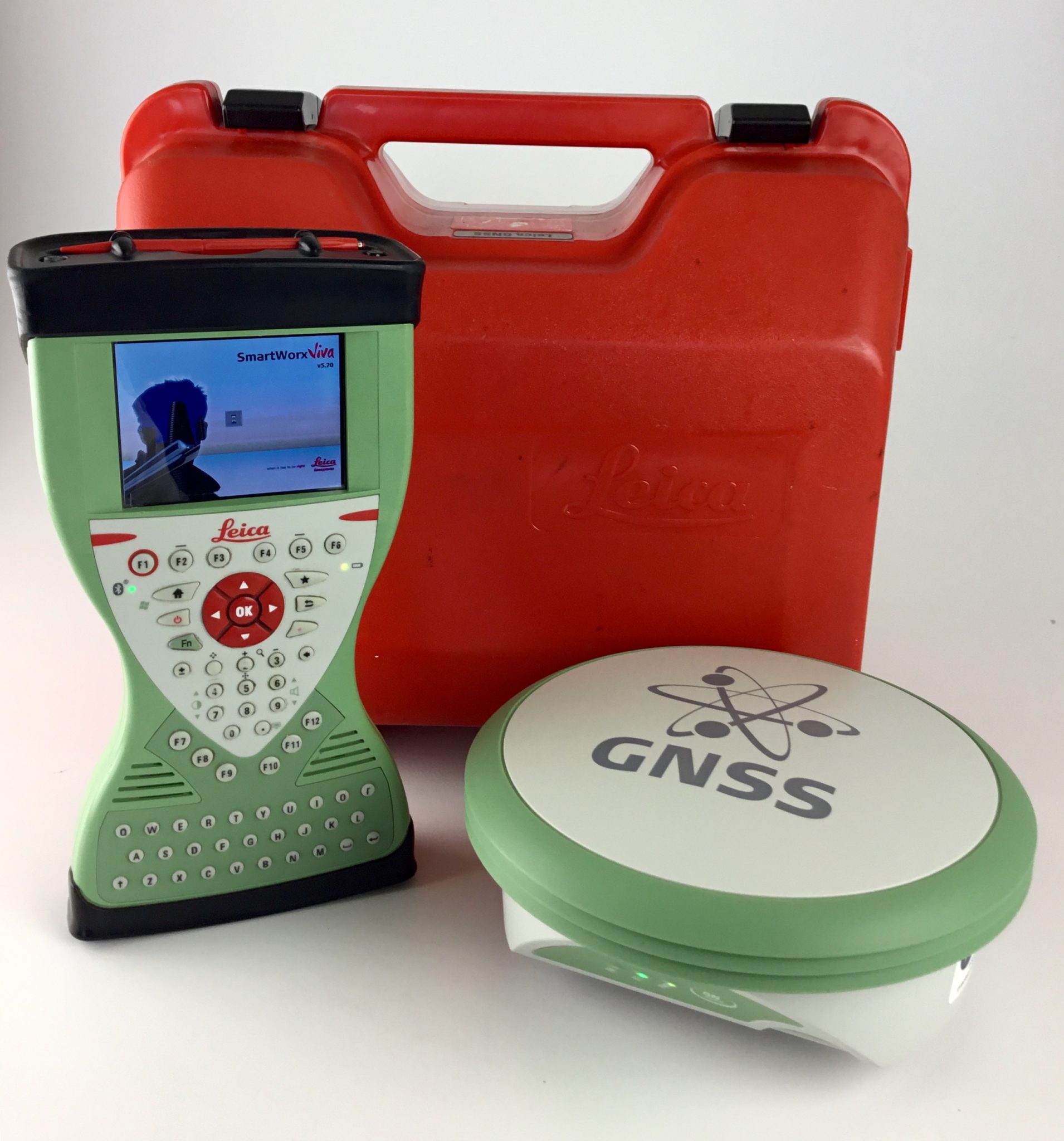 Leica GS12 GNSS Rover GPS/Glonass w/ CS15 Viva SmartWorx, 3.5G GSM