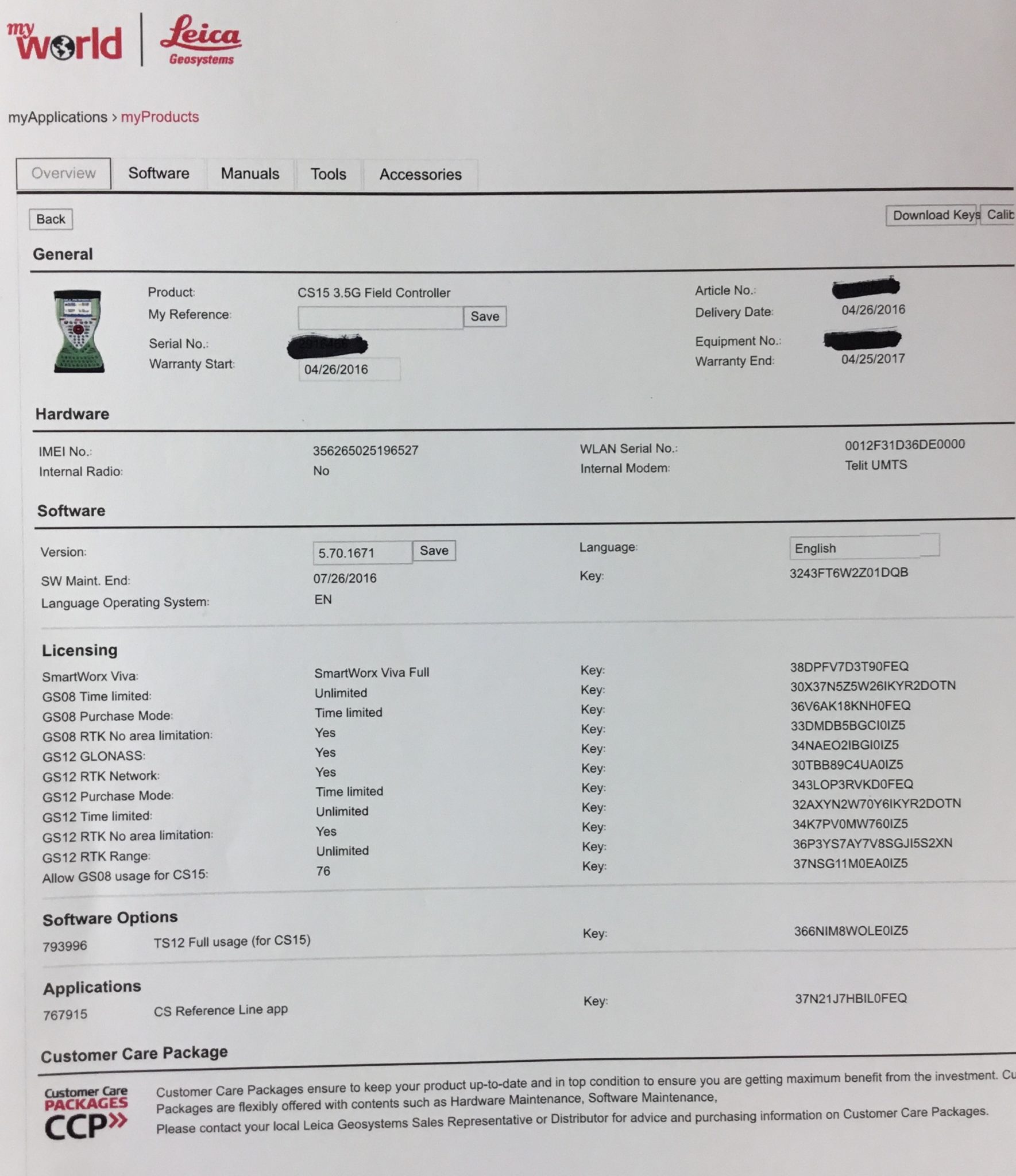Leica CS15 Spec Sheet Leica CS15 Spec Sheet