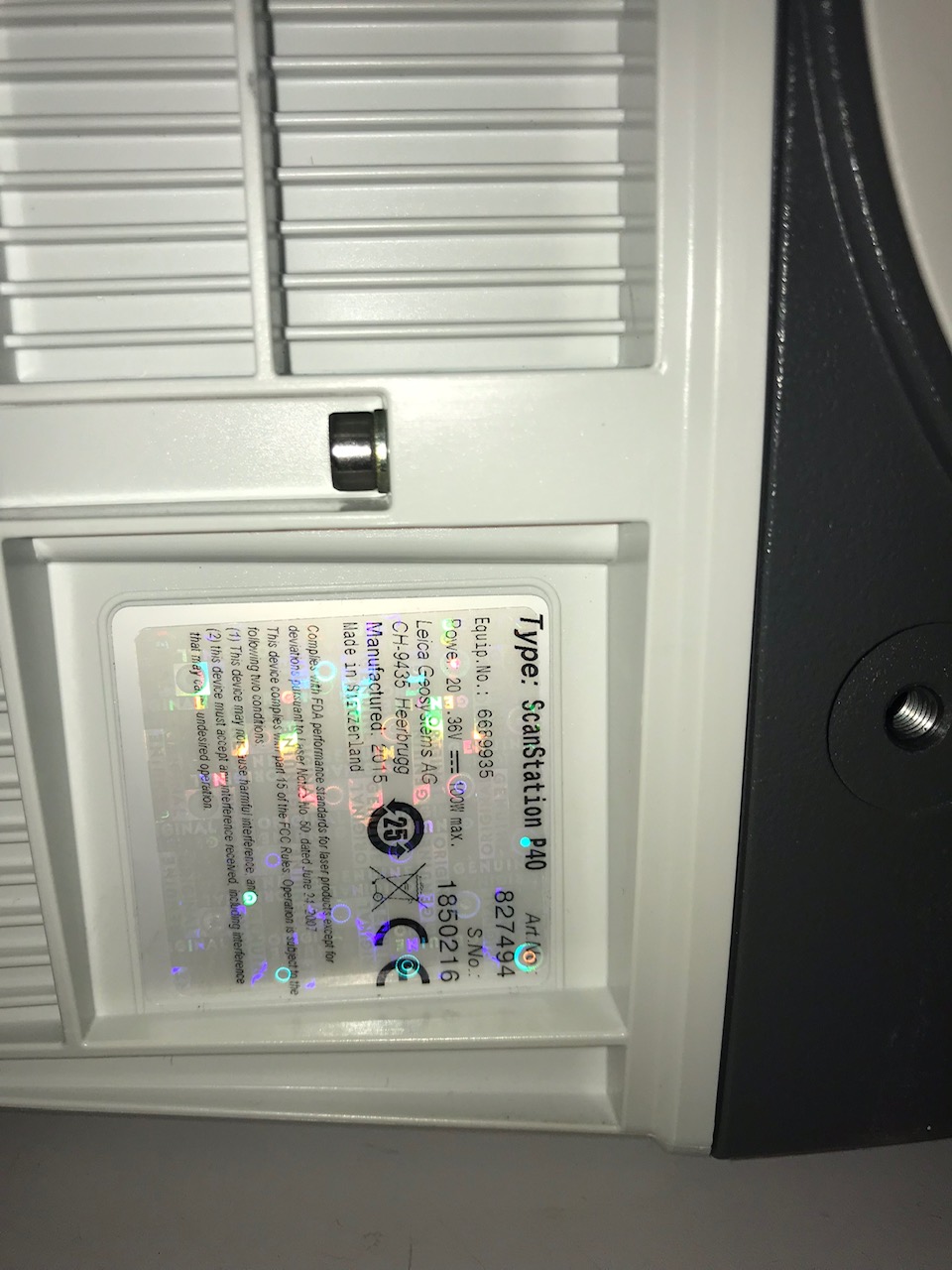 Leica P40 Scanner Kit Leica P40 Scanner Kit