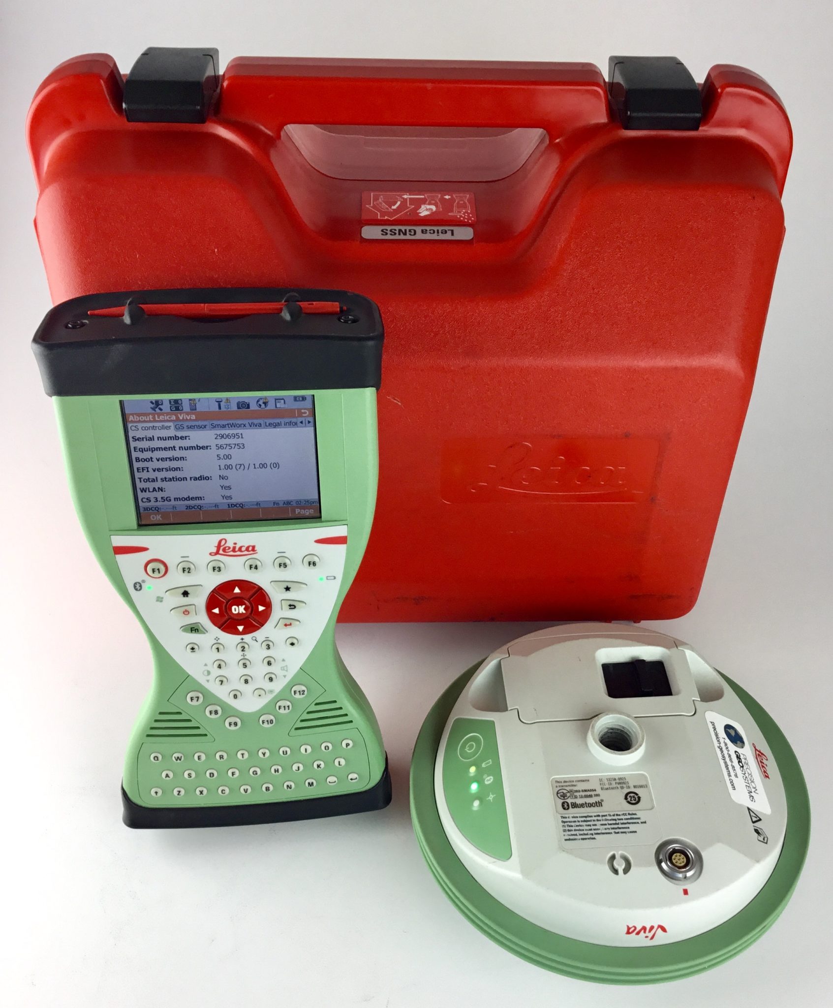 Leica GS08+ CS15 Viva GPS/GLONASS Network GSM iRover RTK Kit