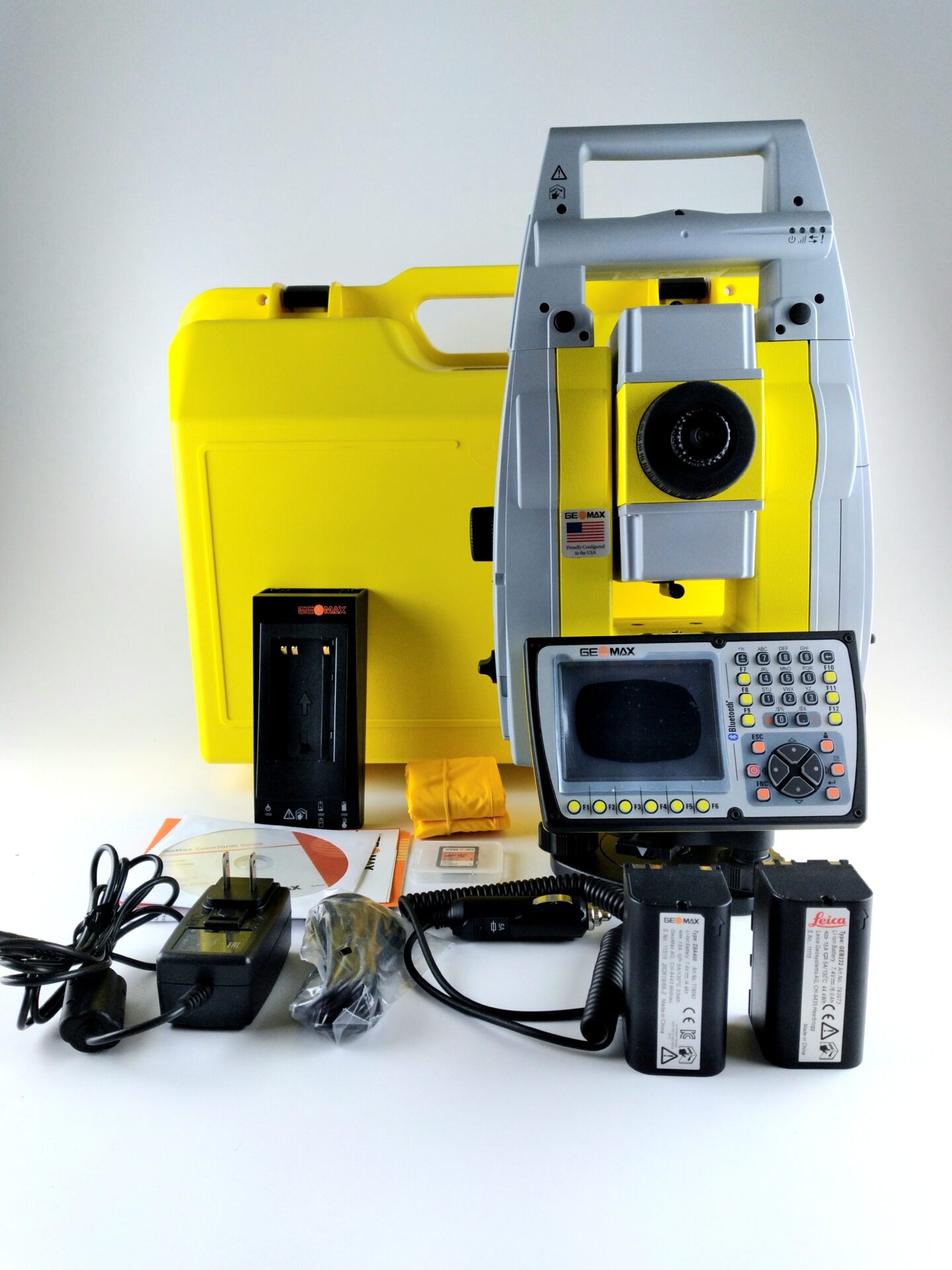 GeoMax Zoom90R A10, 2″ Robotic Total Station, Demo Instrument ...