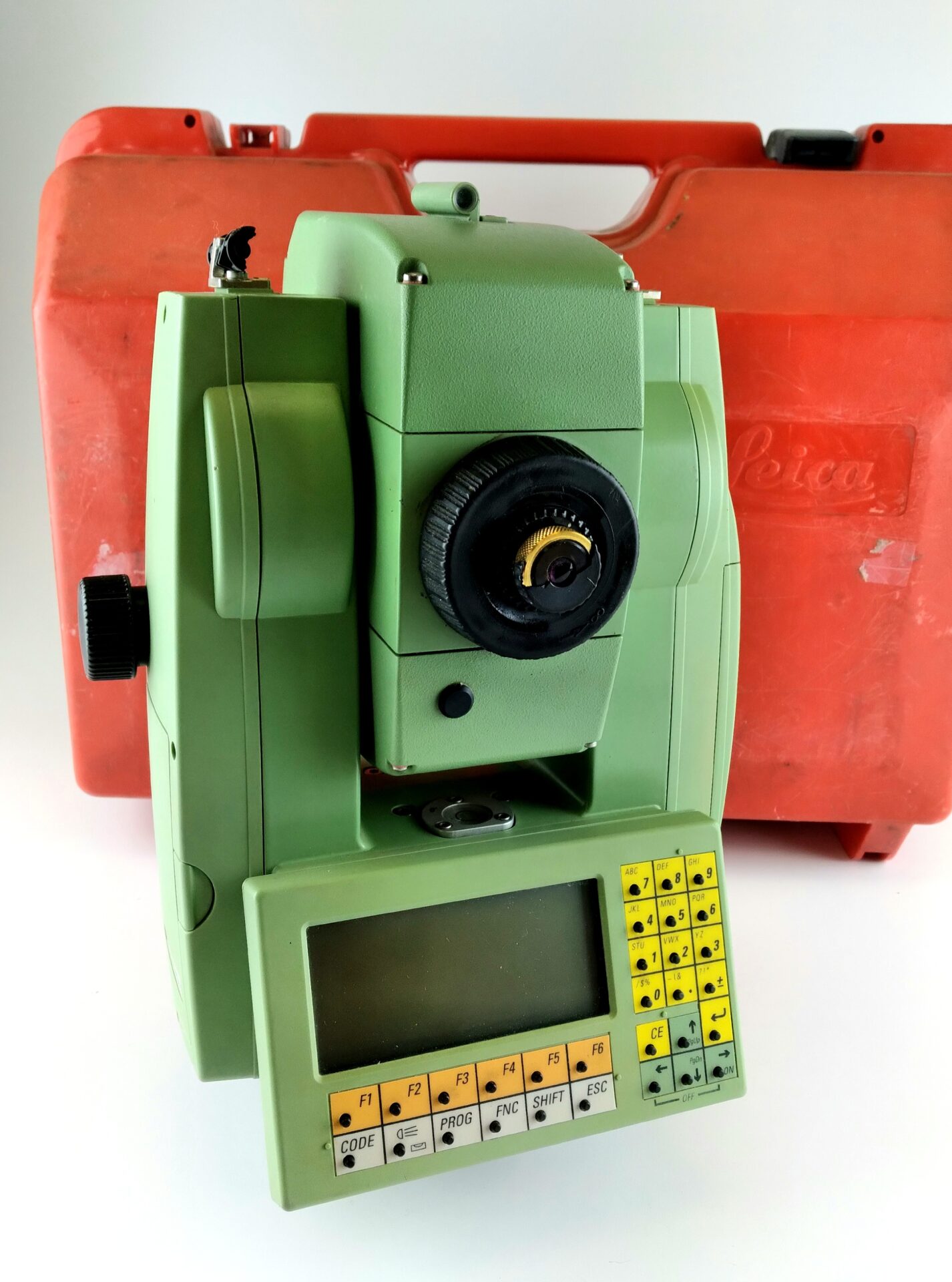 Leica TCRA1102plus 2″ Robotic Total Station for Parts or Repair