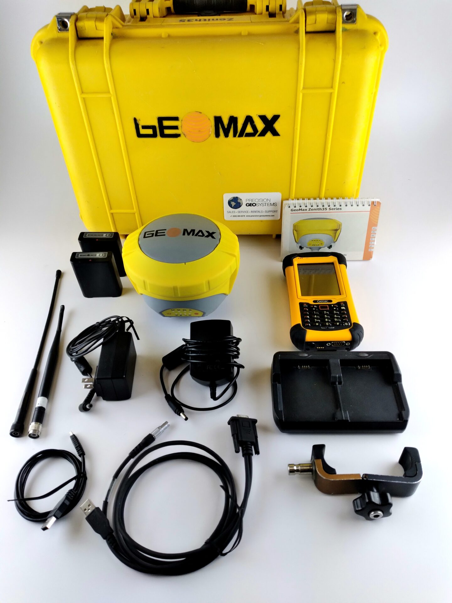 habilidad Repegar Empleador Geomax Zenith 35 GPS GNSS Rover with Getac PS336 Data Collector Kit |  Precision Geosystems, Inc.