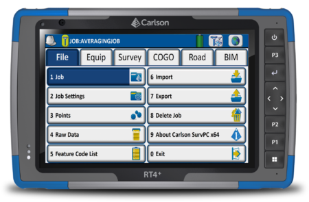 Carlson RT4+ Field Data Collector | Precision Geosystems, Inc.