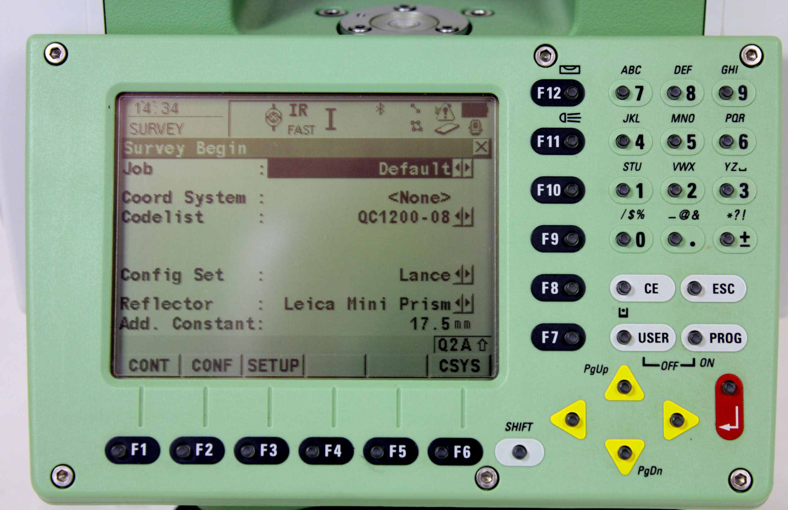 Leica TCR1201 R300 1″ High Precision Reflectorless Total Station